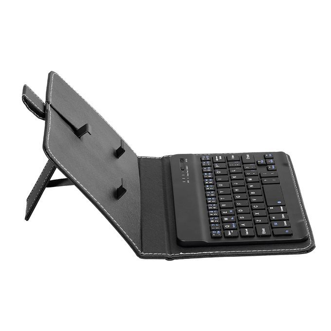 PU Leather BT Wireless Keyboard Cover-Black