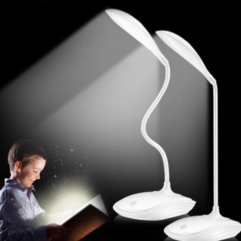 Desk Lamps High Quality Adjustable Intensity USB Rechargeable LED Desks Table Lamp Reading Light Touch Switch Desk Lamps