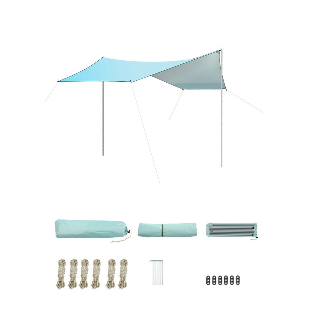 Outdoor Tent Sunscreen Shade Canopy Waterproof Square Tent