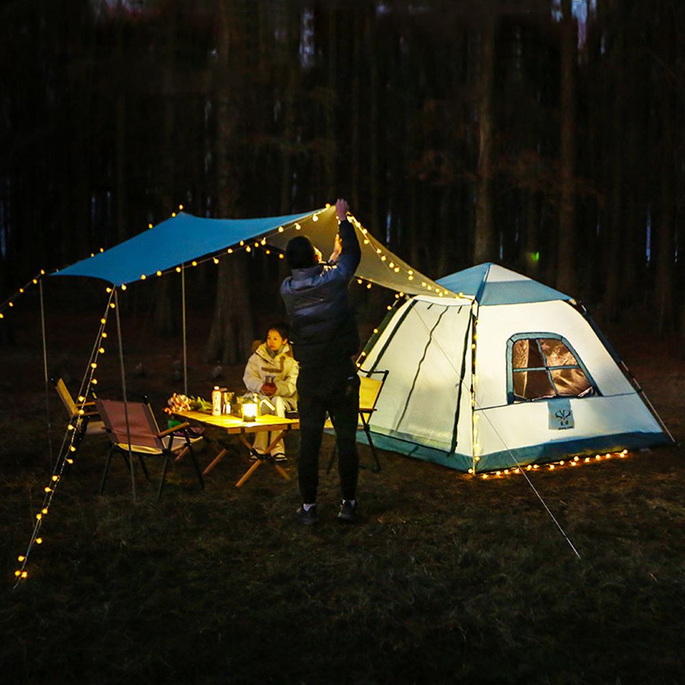 Outdoor Tent Sunscreen Shade Canopy Waterproof Square Tent