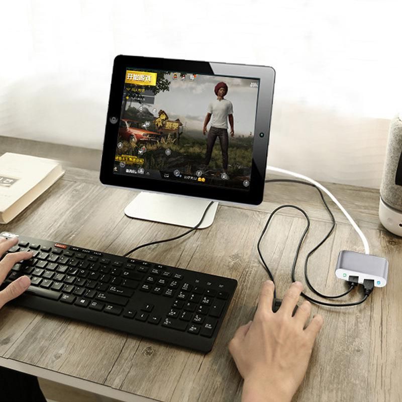 D6 Pubg Mobile Phone Game Keyboard Mouse Converter Adapter