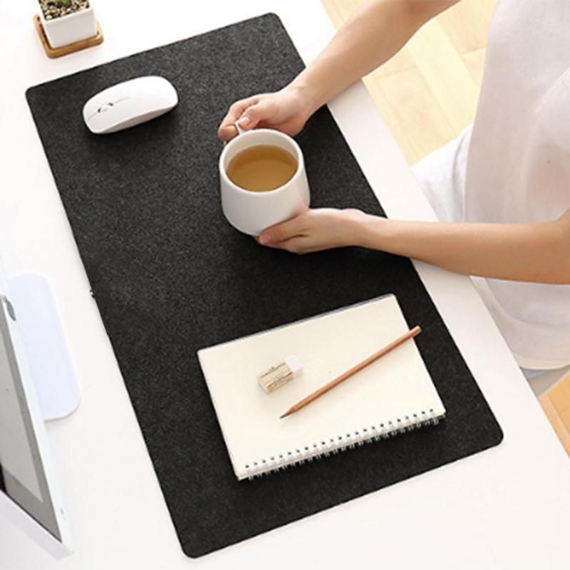 Large Office Desk Mat Modern Table Keyboard Computer Mouse