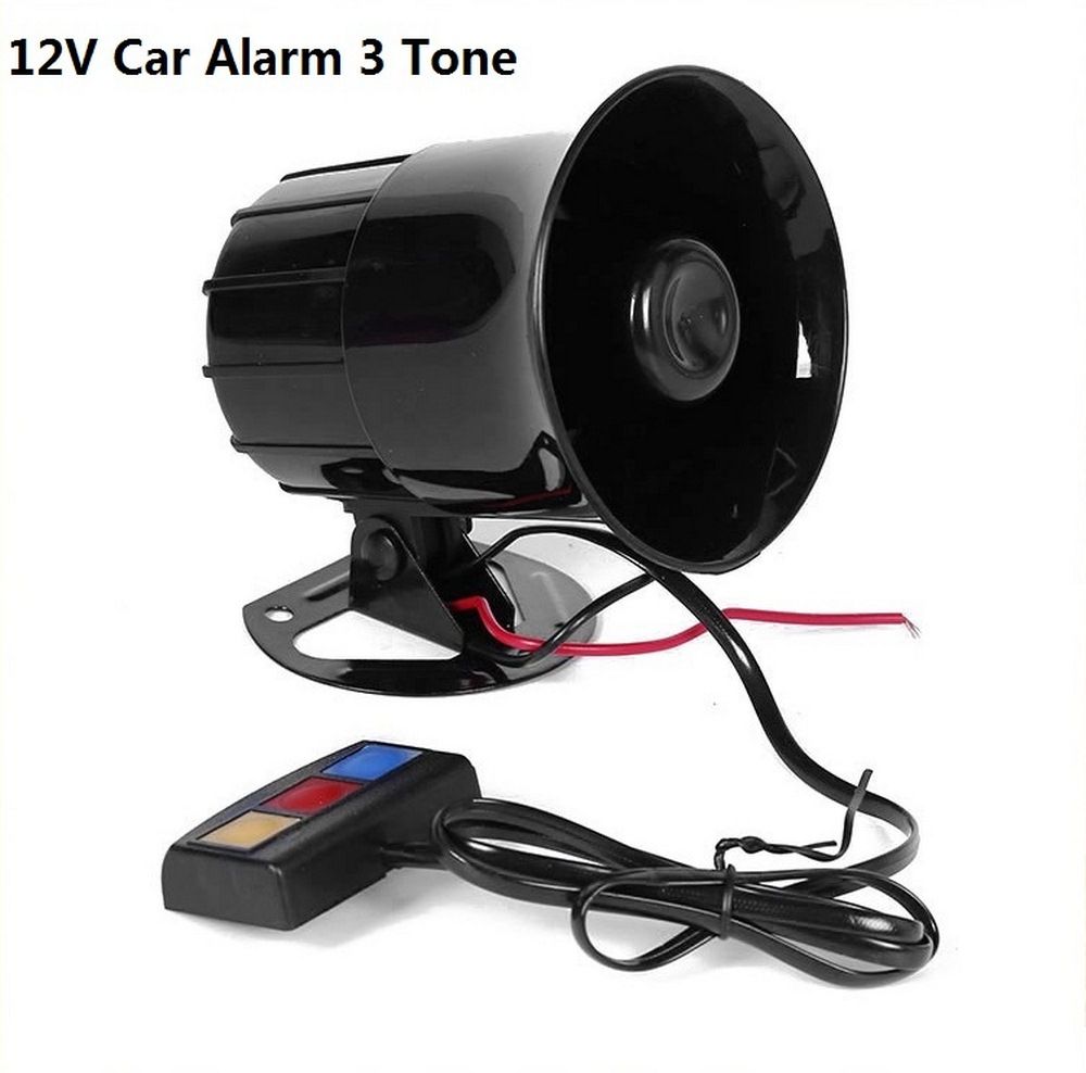 3/7 Tone Car Horn Police Siren Air Horn Megaphone Car Horn