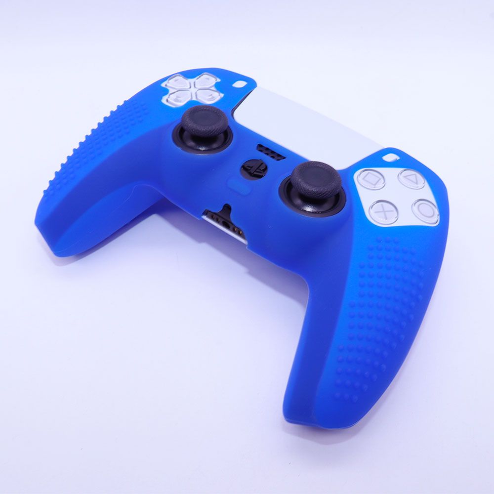 PS5 Pink Silicone Protective Case Cover Skin For Playstation 5 Controller Gamepad Sleeve For DualSense Game Accessories