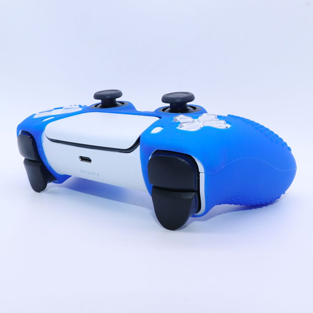 PS5 Pink Silicone Protective Case Cover Skin For Playstation 5 Controller Gamepad Sleeve For DualSense Game Accessories