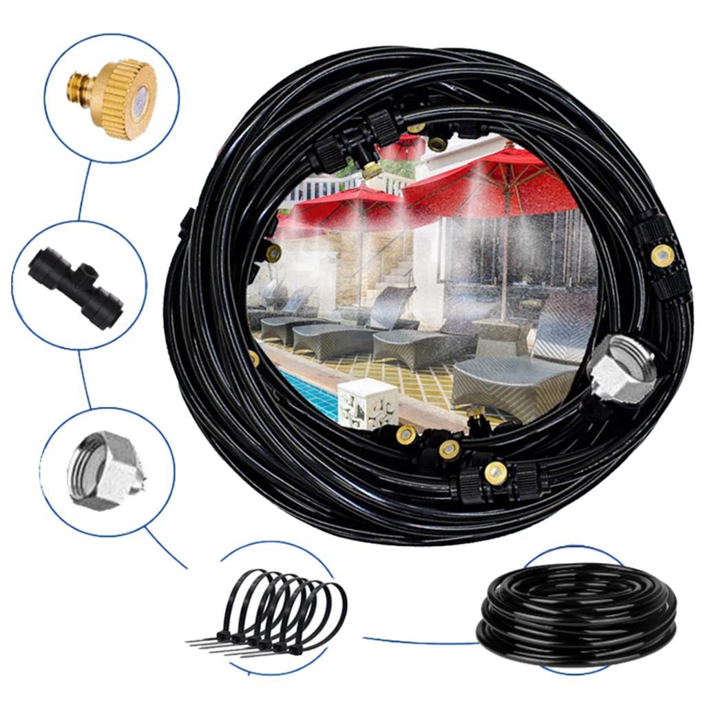 Outdoor Misting Cooling System For Patio 8m