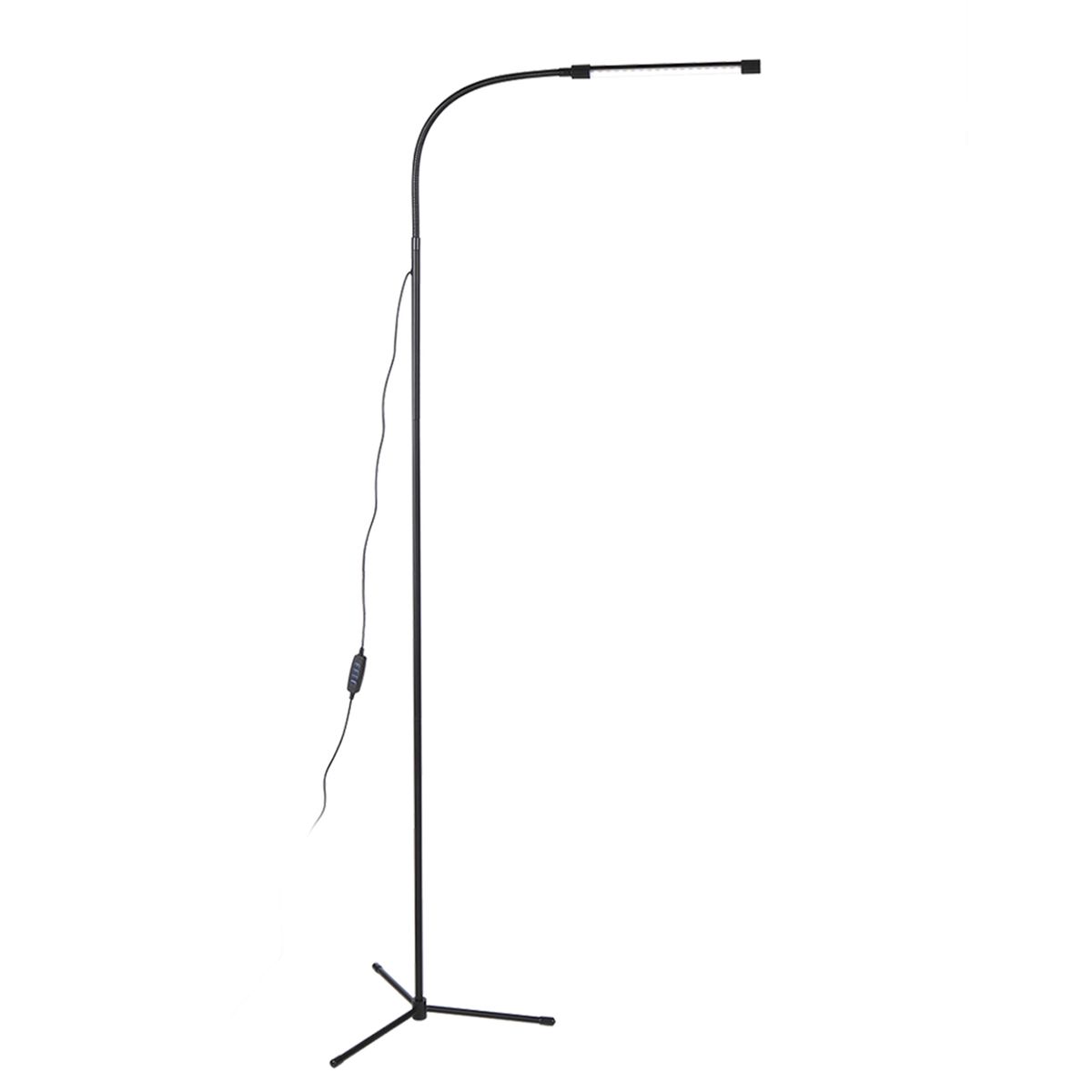 Dimmable USB Floor Light LEDs Standing Lamp 3 Color