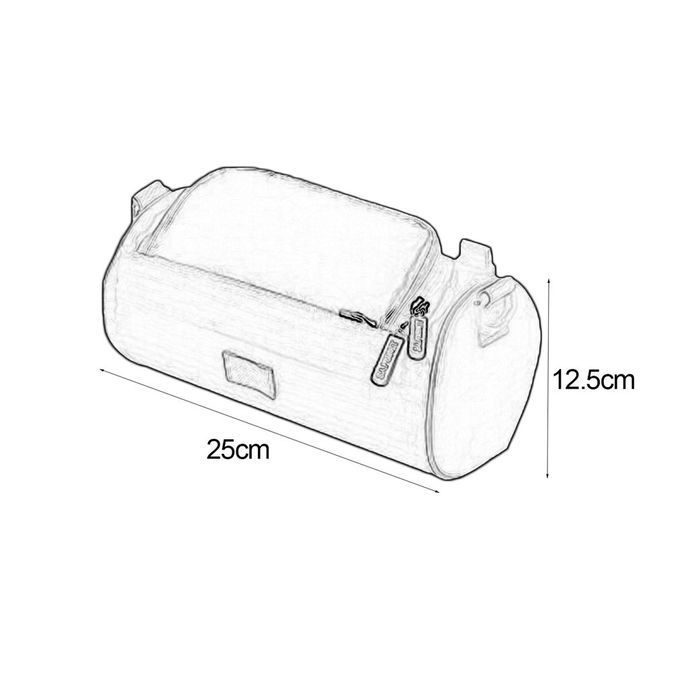With Touch Screen Window Bicycle Bag Mobile Phone Bag Waterproof Oxford Cloth Orange