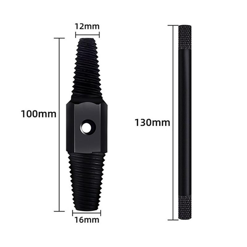Faucet Broken Screw Extractor Center Drill Bits Hand Tools Set  Wrench Double-head Tap Damaged  Pipe Valve Thread Remover