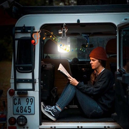 Portable Wireless Speaker Lantern