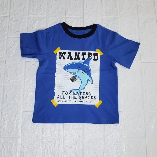 Boys Fish Print Design Tshirt