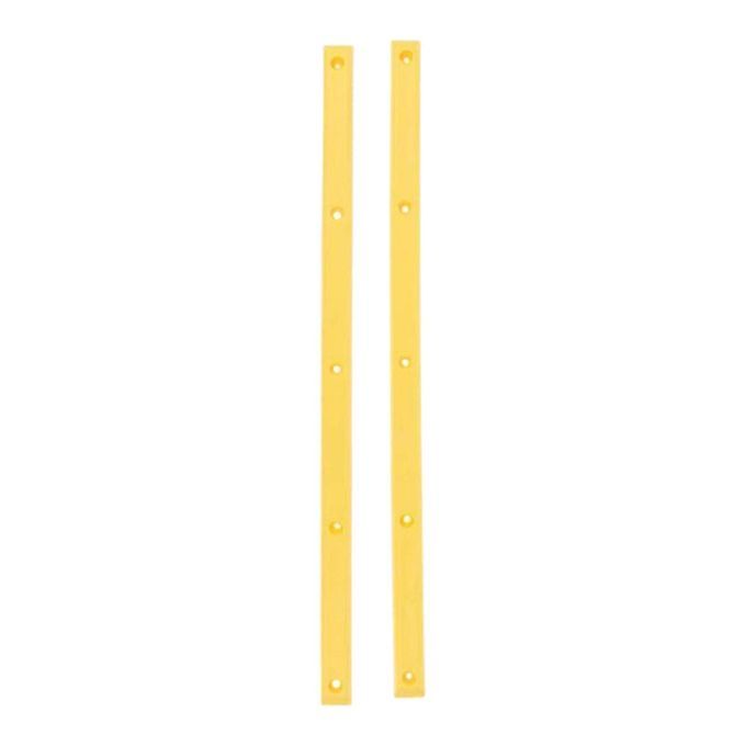 2Pcs Skateboard Rails Deck Guards Head Protector With Anti Yellow