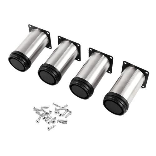4 Pcs Furniture Legs, Adjustable Round Cabinet