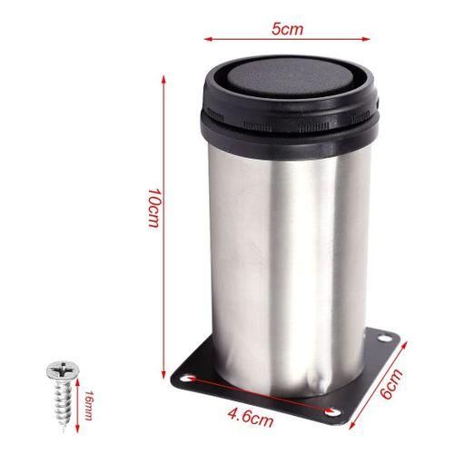 4 Pcs Furniture Legs, Adjustable Round Cabinet