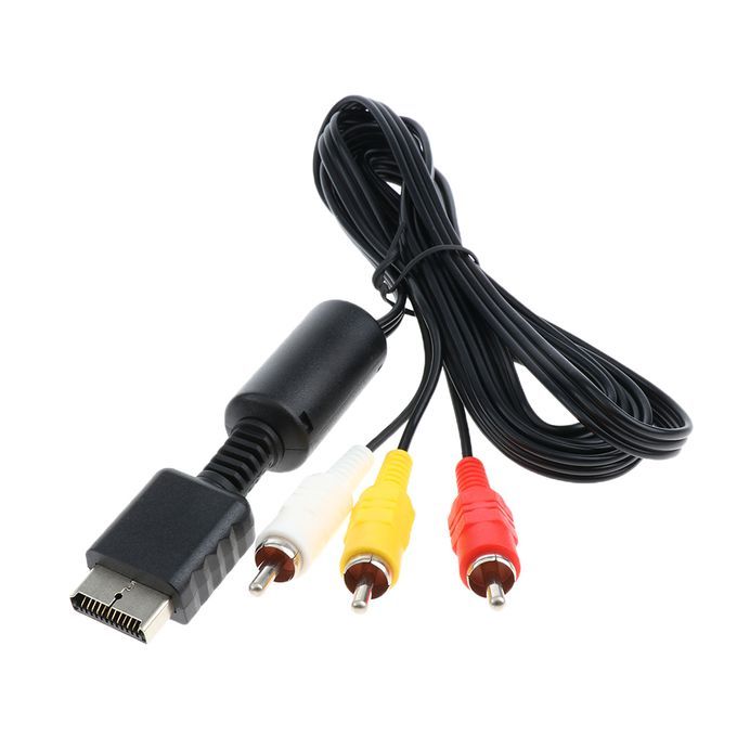 AV Composite Cable For Sony PS3/PS2/PS1 Audio Video Cord TV Adapter