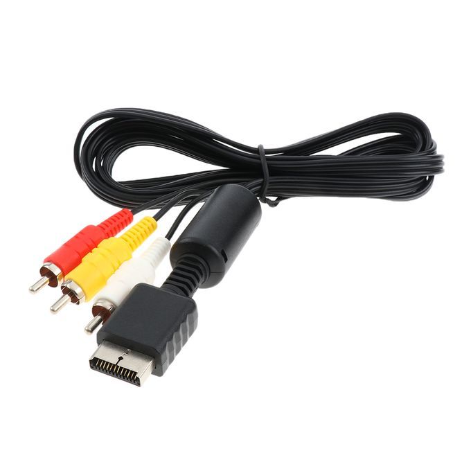 AV Composite Cable For Sony PS3/PS2/PS1 Audio Video Cord TV Adapter