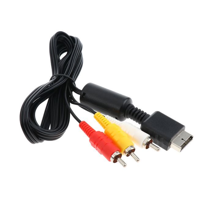 AV Composite Cable For Sony PS3/PS2/PS1 Audio Video Cord TV Adapter