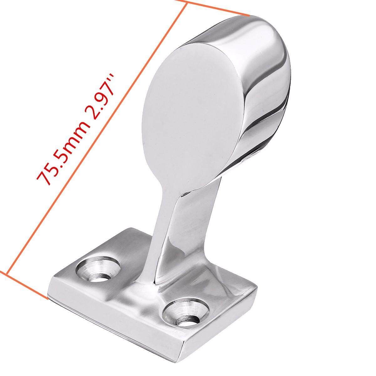 Boat Hand Rail Fitting After Stanchion For 7/8" Tubing Marine Stainless Steel