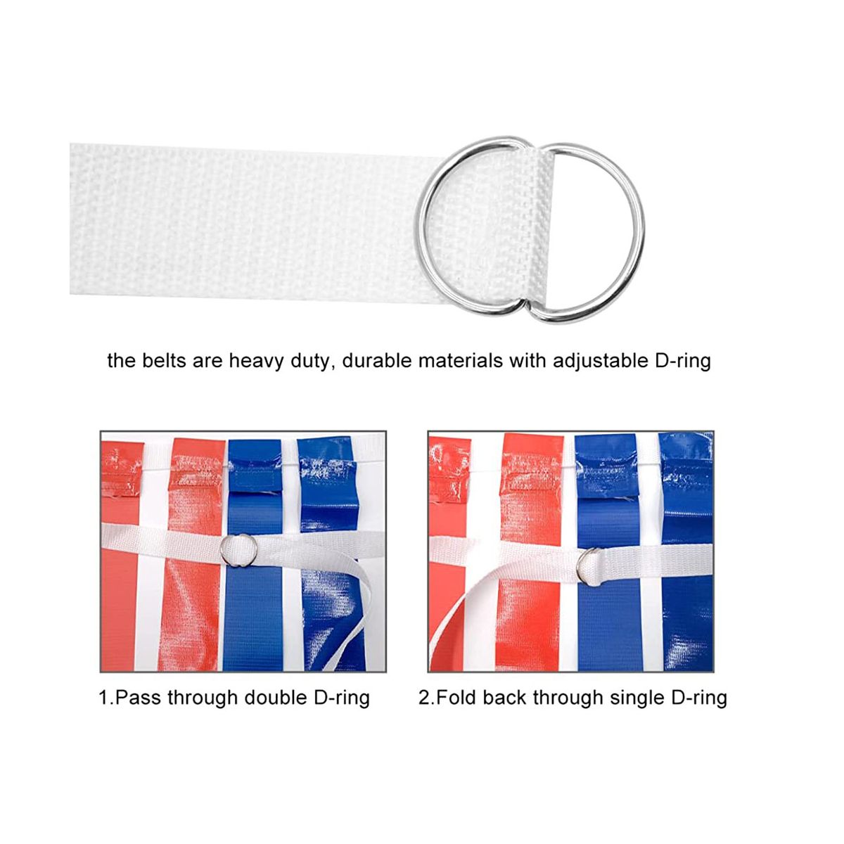 Flag Football Set-14Pcs Belts With 42 Flags(21 Red and 21