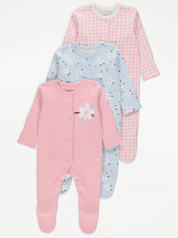 3pack Sleepsuit