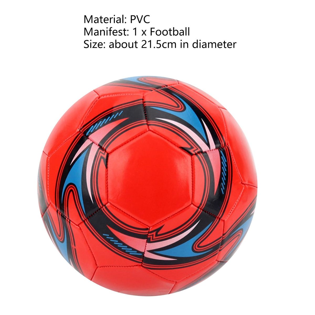 Training Football Children Match Football Ball Red