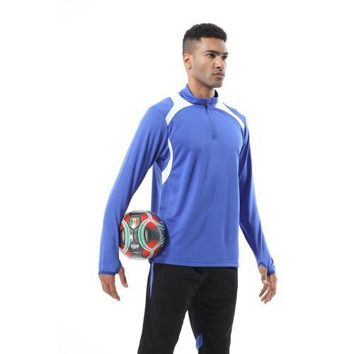 Outdoor Sports Training Half Zipper Long Sleeve Men Jacket