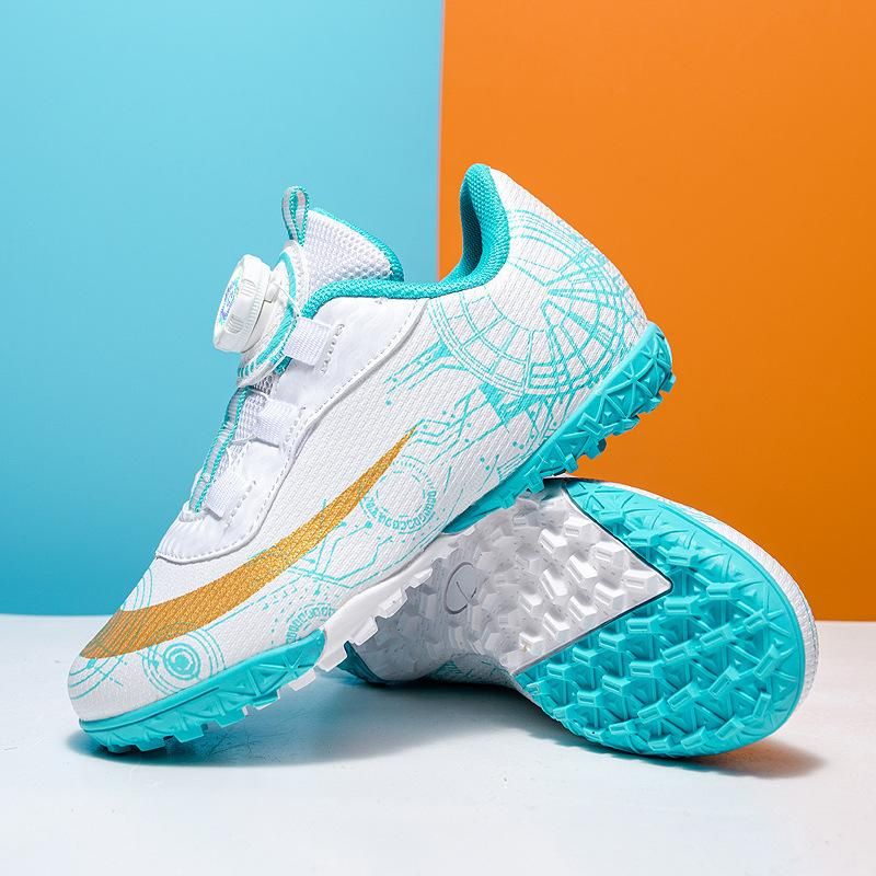 Children's soccer shoes training soccer shoes White