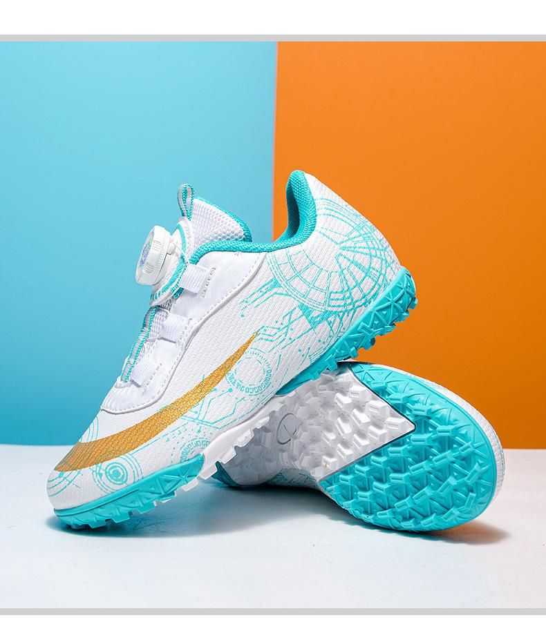 Children's soccer shoes training soccer shoes White