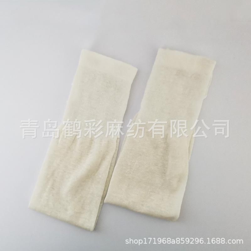 Men's and Women's Spring and Summer Pure Hemp UV Protection Ice Sleeve Open Finger Sun Protection Transparent Quick-Drying Outdoor Riding Long Cuff Hemp