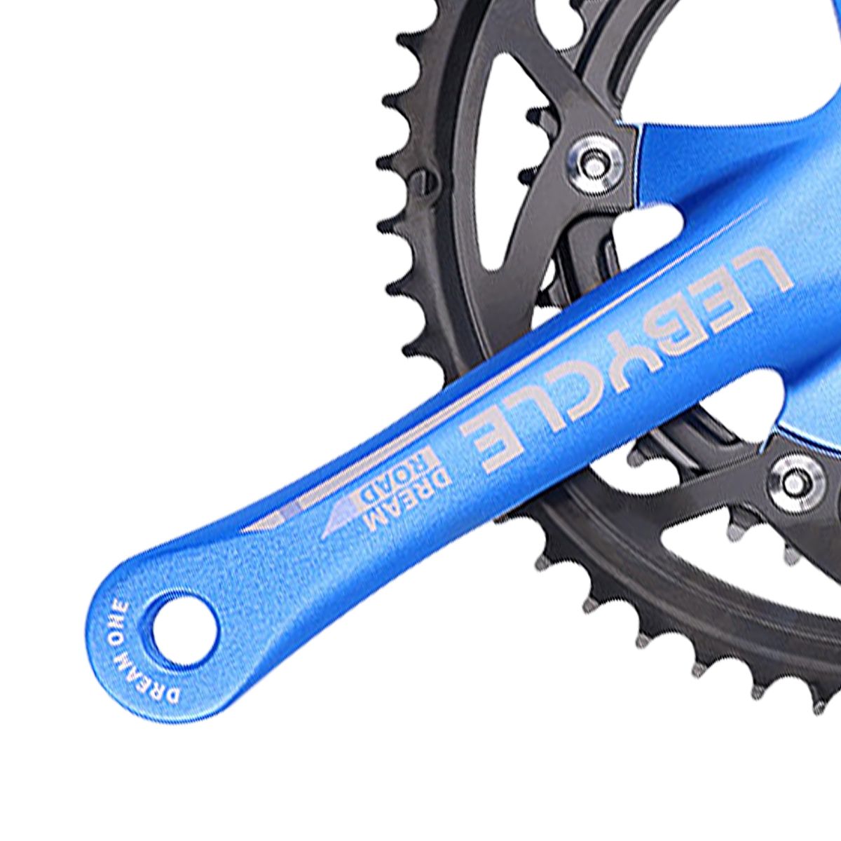 1 Set Chainring Crank Anti Rust Chainring Crank Blue