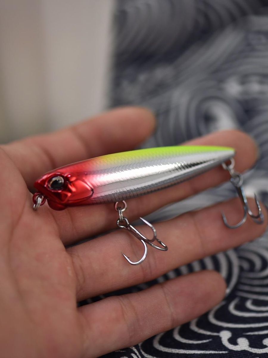 Dark Surge Lure 65 Mm5.8g Word Dog Floating Pencil Lure Lure Water Surface Series Topmouth Culter Weever Yellowcheck Carp Sea Bass