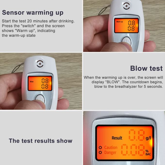 Breathalyzer Portable Breathalyzer Digital Breath Alcohol