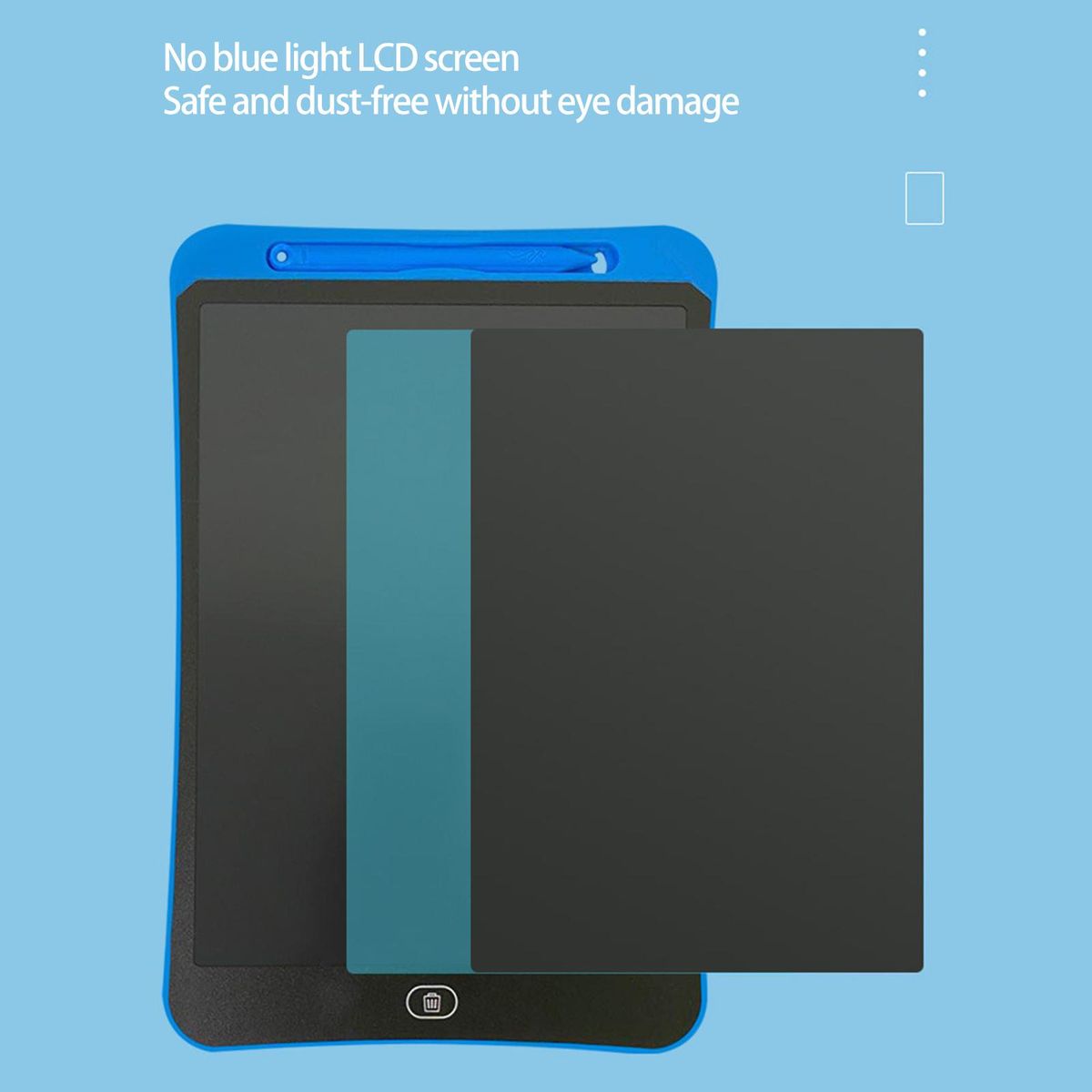 Handwriting Pad Battery Operated Graphic Board Blue