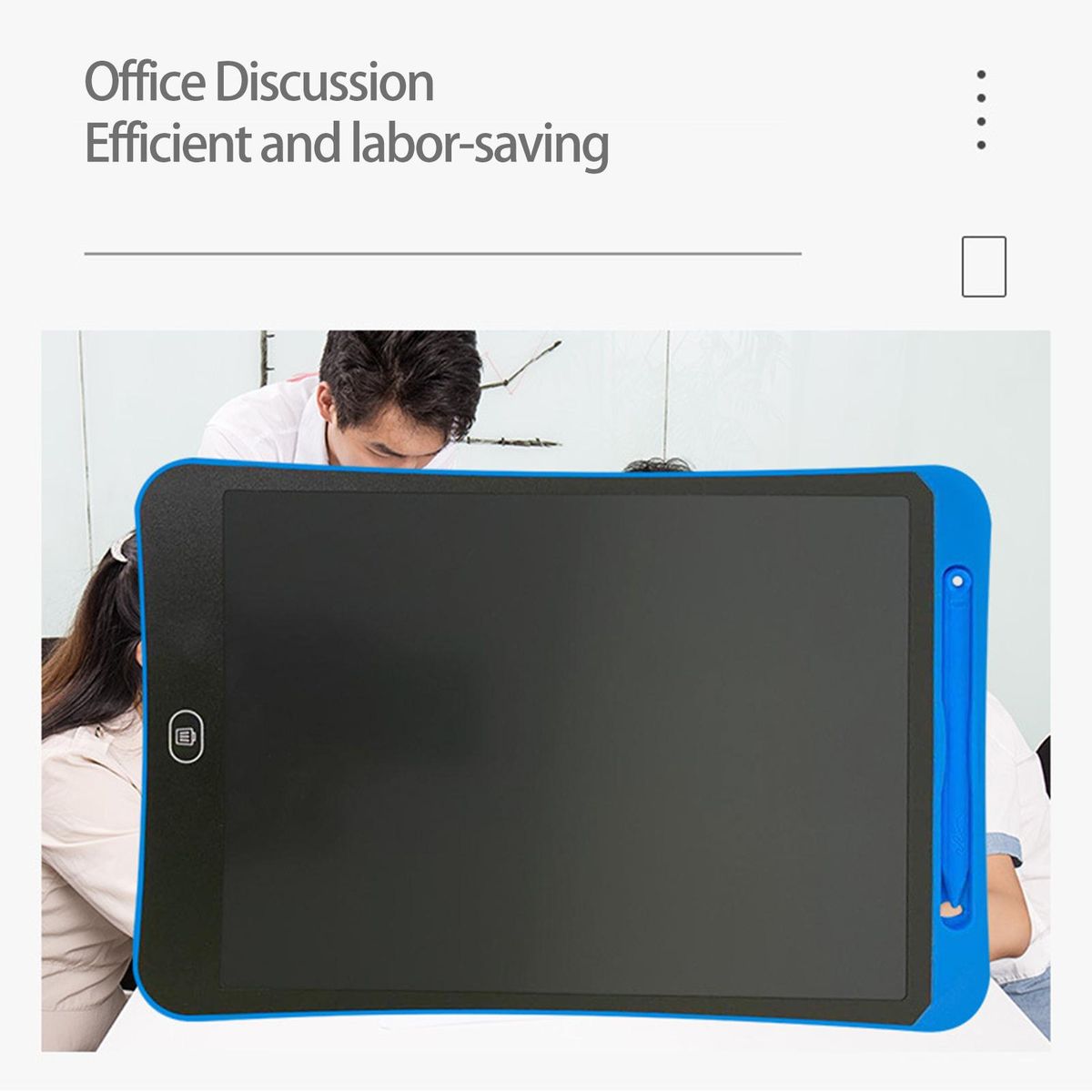 Handwriting Pad Battery Operated Graphic Board Blue