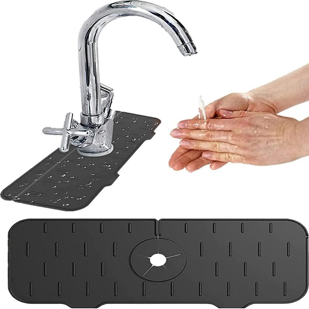 Kitchen Faucet Sink Splash Guard, Faucet Water Catcher,
