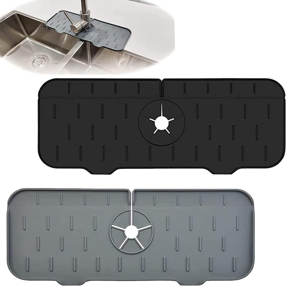 Kitchen Faucet Sink Splash Guard, Faucet Water Catcher,