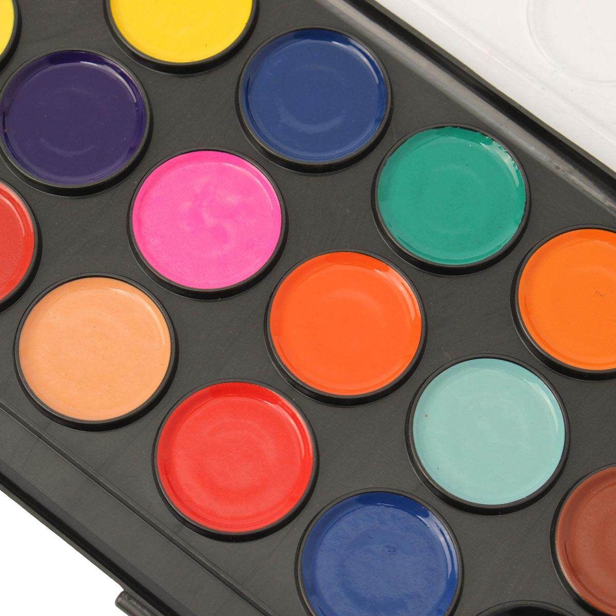 21 Watercolour Art Paint With Brush Set Kids DIY Craft