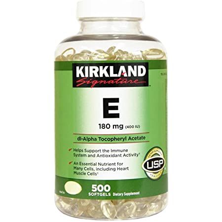 Vitamin E 400 IU Dietary Supplement (500 Ct.)
