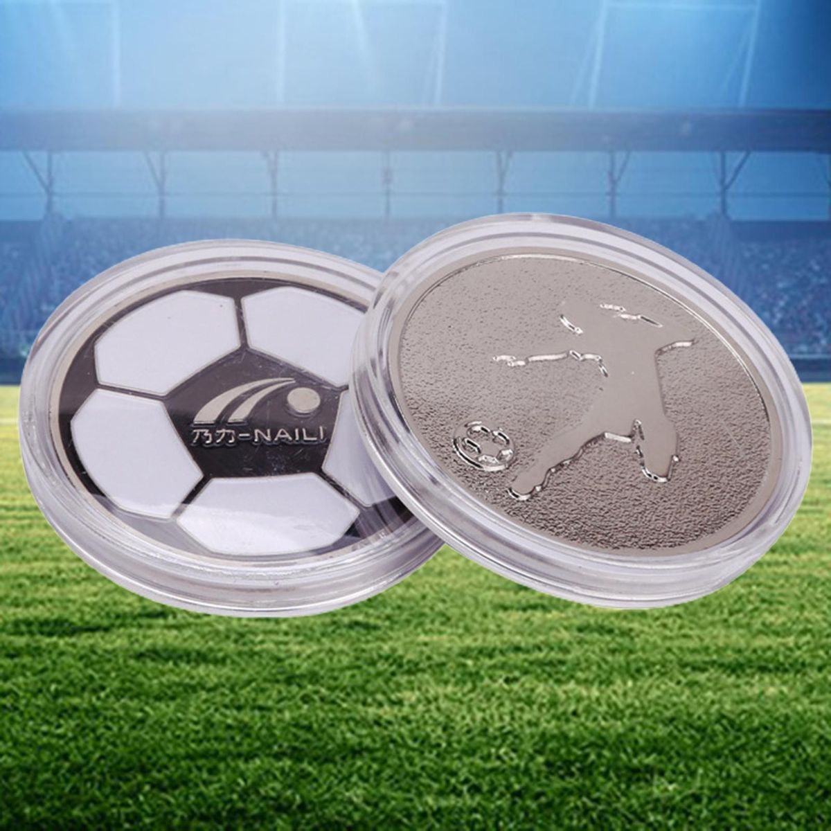 Referee Toss Coins Football Flip Coins Judge Toss Coins Black White