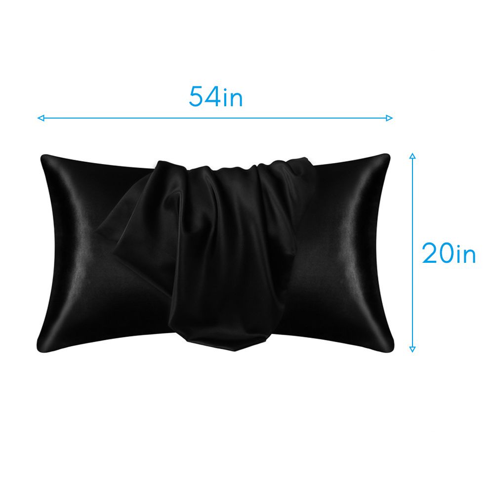 1PC Pillowcase Household Silk Satin Soft For Hair And Skin