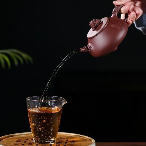 Yixing Teapot Purple Clay Xishi Teapot Black Tea Teaware Product Teapots Jasmine Chinese Theepot Kitchen Supplies