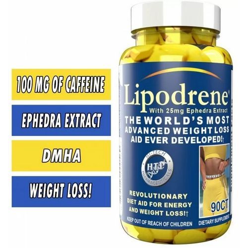 Lipodrene With Ephedra Extract 90CT