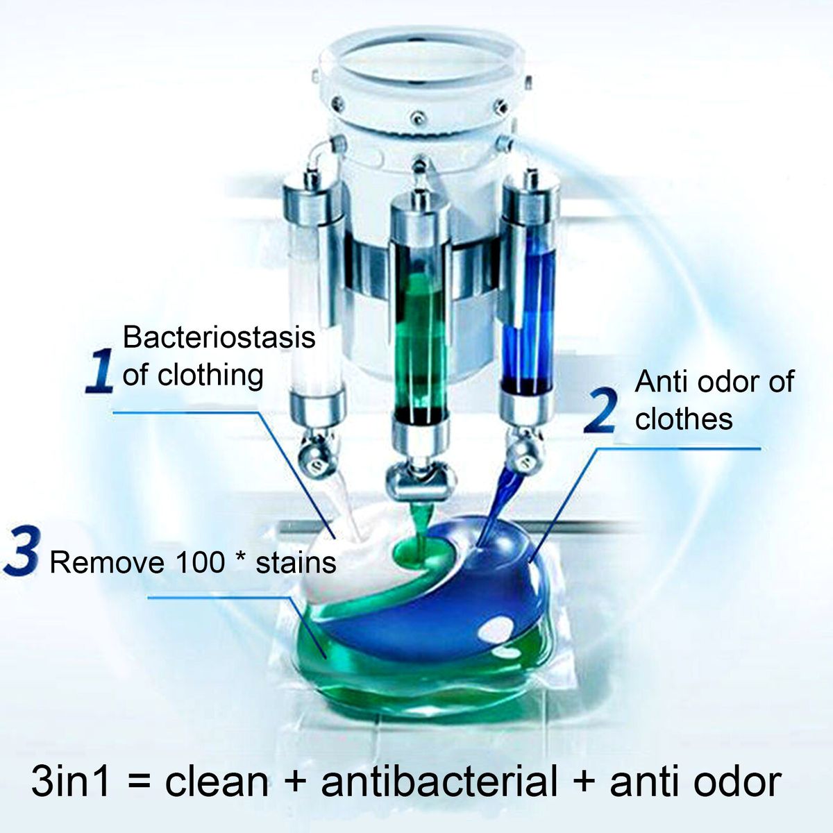 30Pcs Household Multicolor Stain Removal Lasting Fragrance