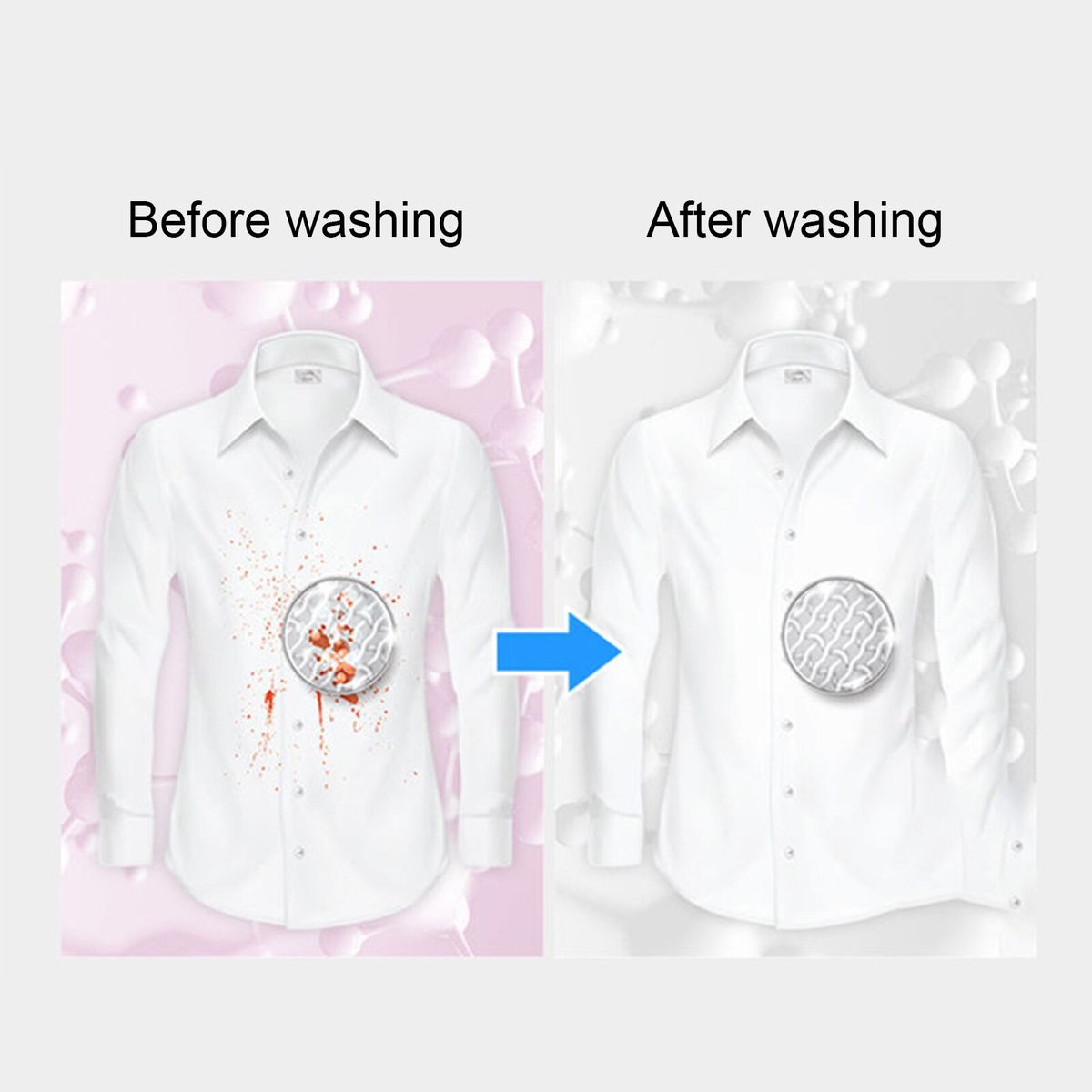 30Pcs Household Multicolor Stain Removal Lasting Fragrance
