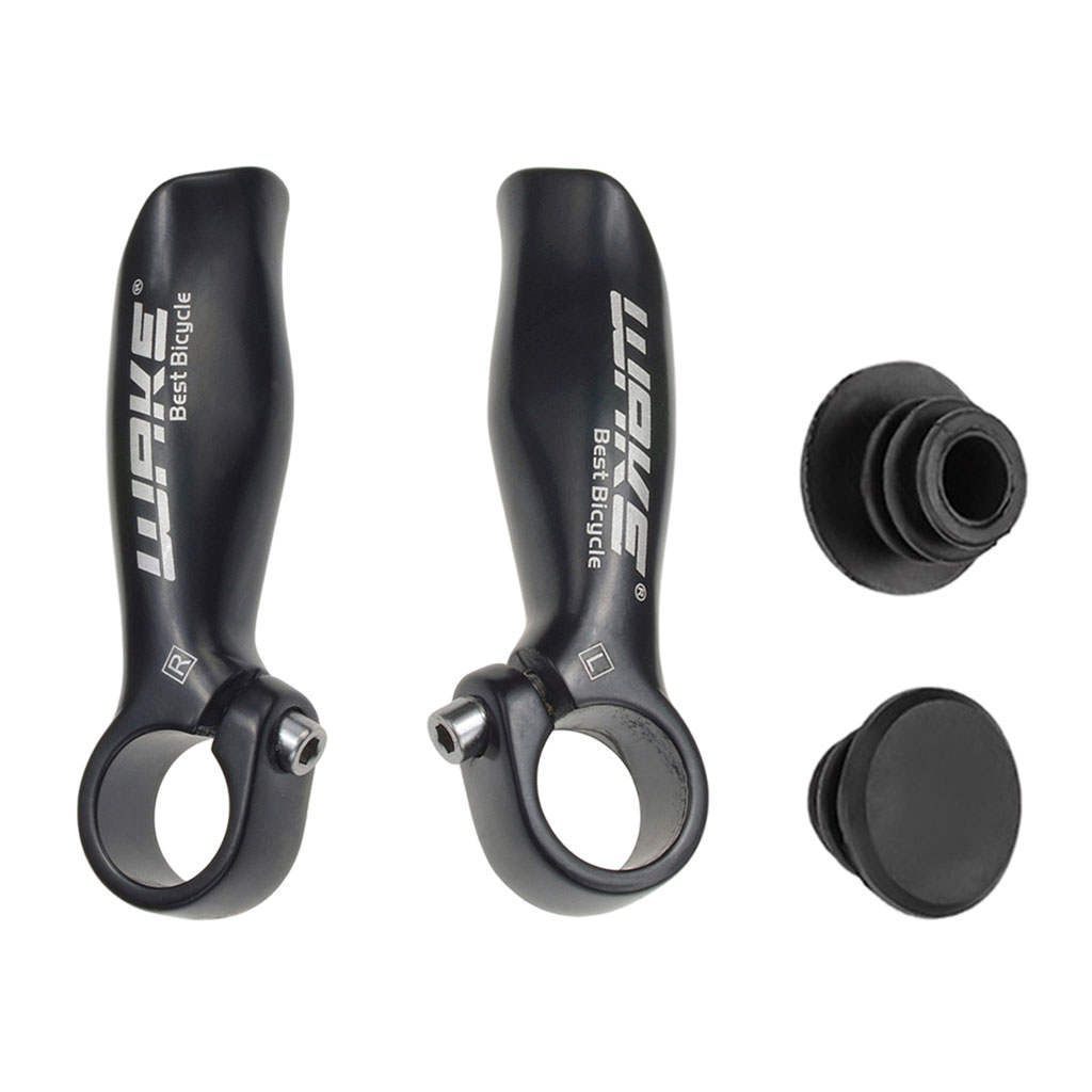 1 Pair Mountain Bike Handlebar Ends With  Black
