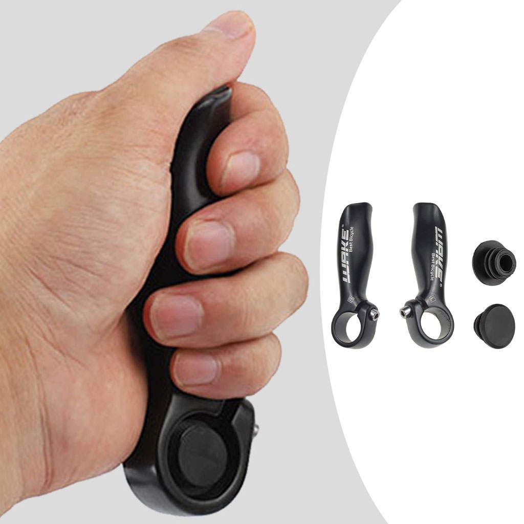 1 Pair Mountain Bike Handlebar Ends With  Black