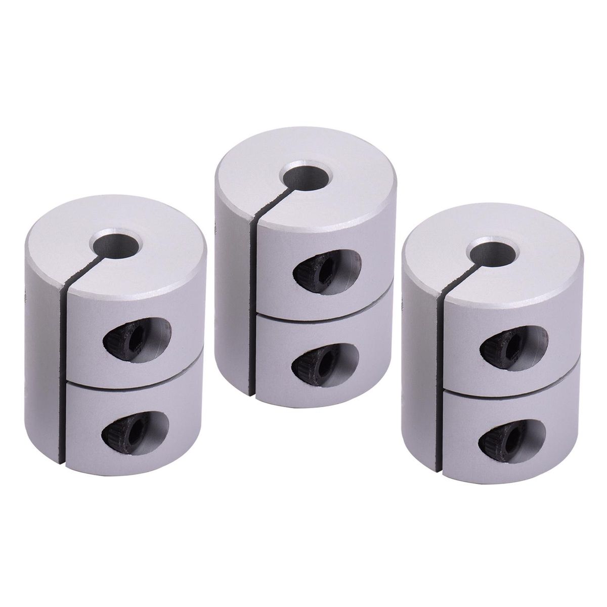 3pcs Rigid Shaft Coupling 5mm to 8mm Bore L23xD18 Shaft Coupler Connector for 3D Printer Stepper Motor CNC Machine