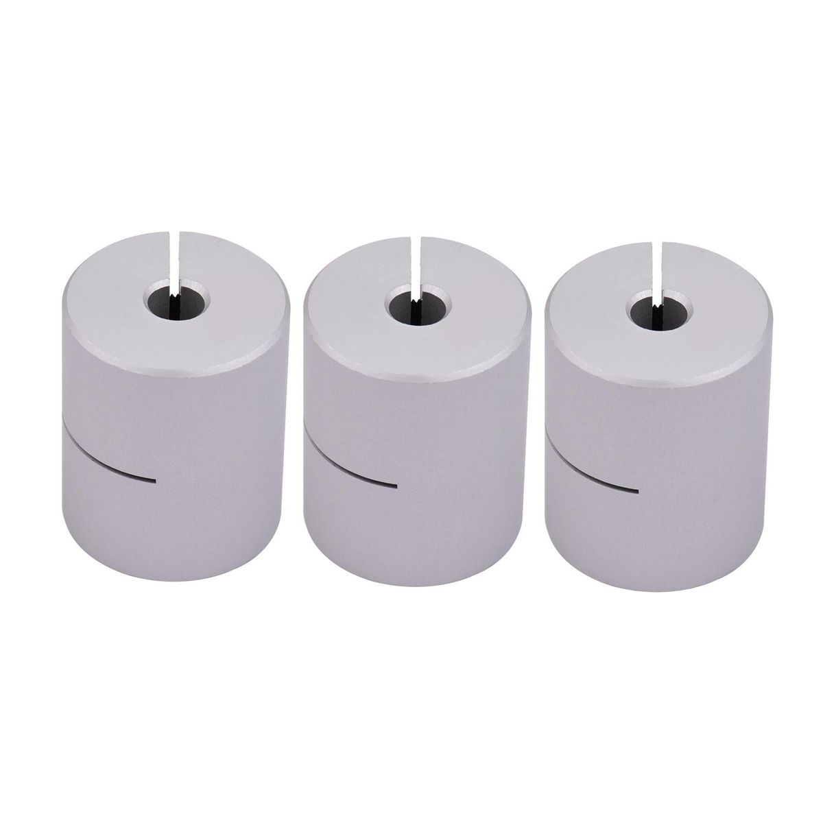 3pcs Rigid Shaft Coupling 5mm to 8mm Bore L23xD18 Shaft Coupler Connector for 3D Printer Stepper Motor CNC Machine
