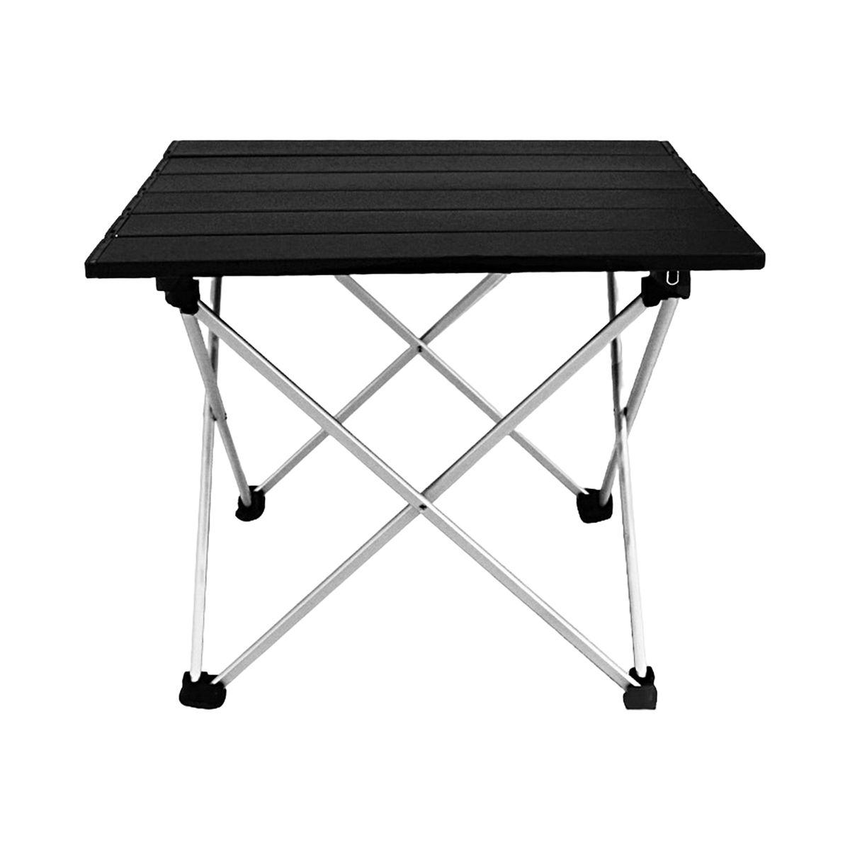 Collapsible Table High Hardness Aluminum Alloy Collapsible Table Black