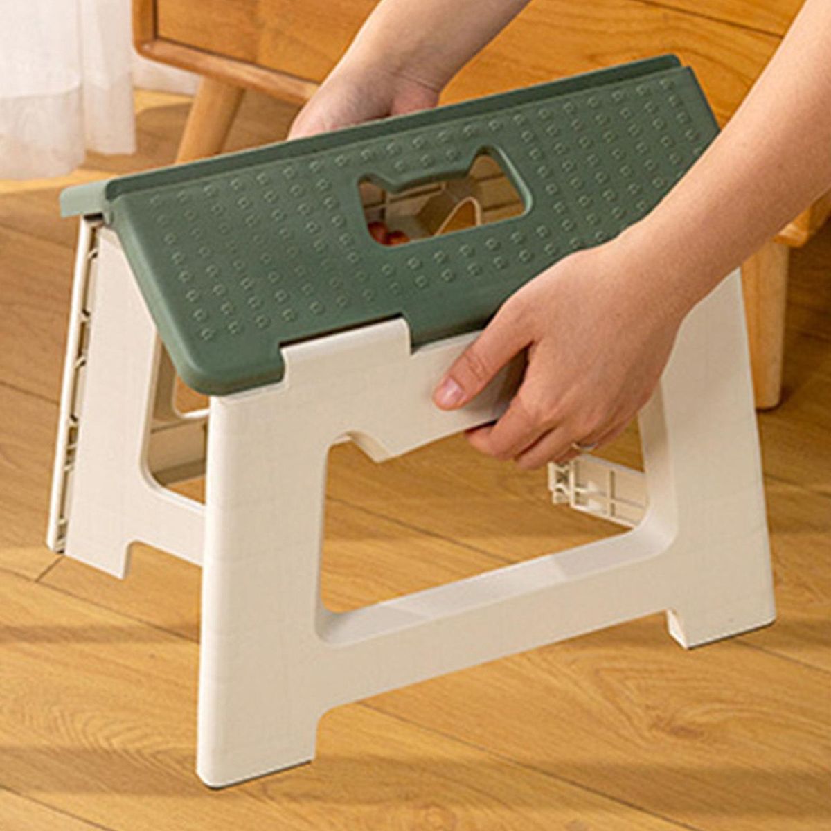 Camping Stool Outdoor Fishing Folding Stool Green